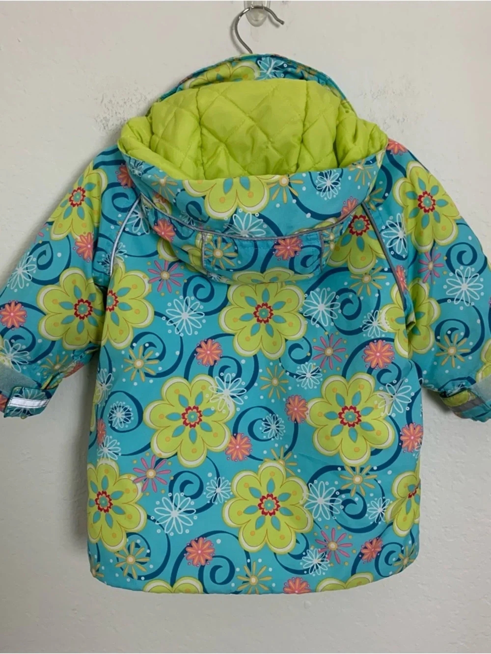 Hanna Andersson Colorful Floral Jacket Baby/toddler Size 80 18-24 Months